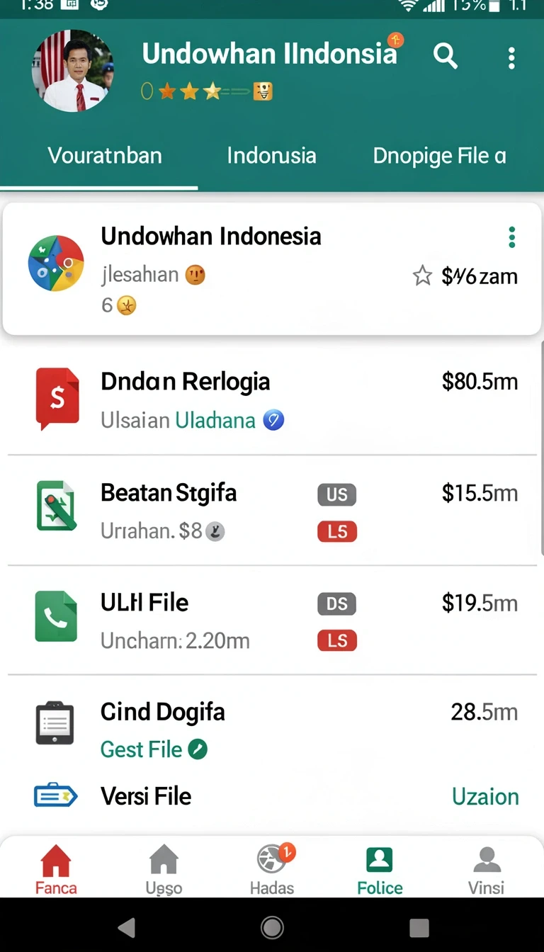 Pratinjau layar Review Aplikasi api77